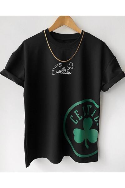 SWOOPS Outdoors Erkek Oversize Baskılı Pamuklu Bisiklet Yaka Kısa Kollu T-shirt