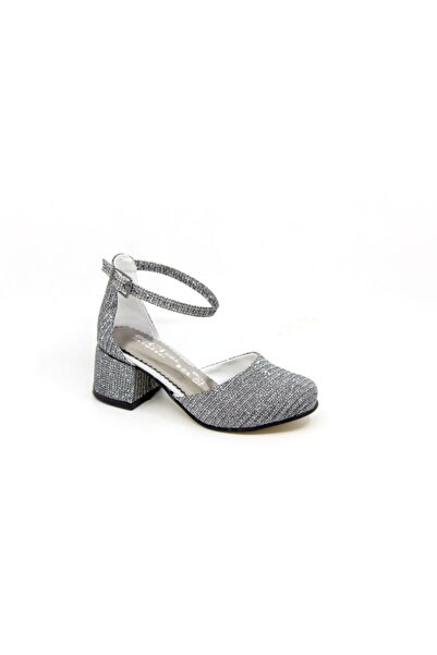 Zerhan 800 Pantofi pentru fete cu sclipici platină