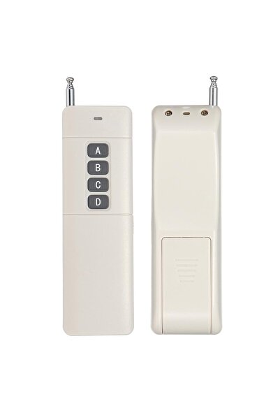 LEDONLİNE Uzak Mesafe Rf Kumanda 433mhz 3000 M Menzil Rf Röle Kumanda 4kanal