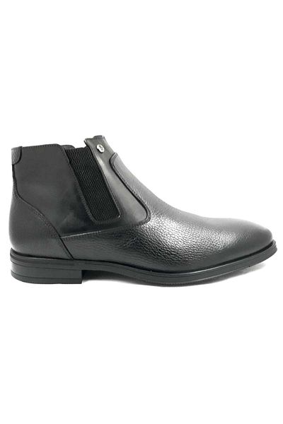Pierre Cardin 1196063 Μαύρες χειμερινές ανδρικές μπότες με φερμουάρ
