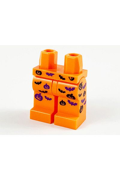 LEGO Original Accessory Minifigure Minifigure Legs Leg Orange Bat Pumpkin 1 Piece to Send