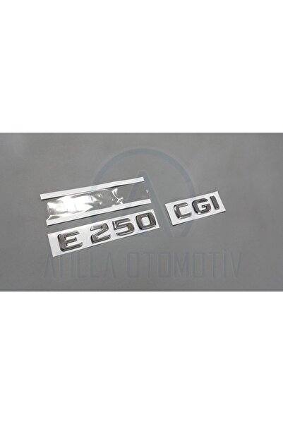 Fabrikasyon Mercedes E Serisi W212 S212 09-13 E250 + Cgi Bagaj Yazısı Krom Uy...