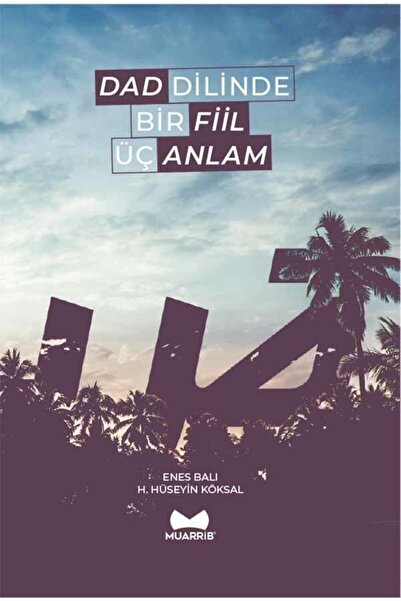 Muarrib Yayınları Un verbe în limba tatălui Trei sensuri