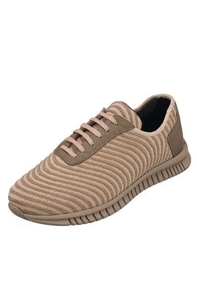 İriadam Eray-01 Cream Sports Shoes Comfortable Wide Mold Rubber Stretch Sole
