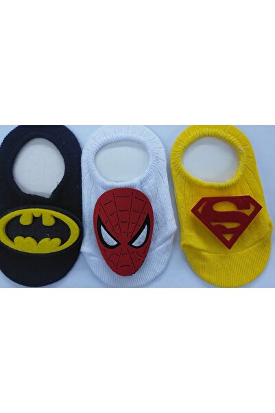 ÖZKARDEŞLER BABY Bebek Babet Çorap Keçe Fükürlü 3lü