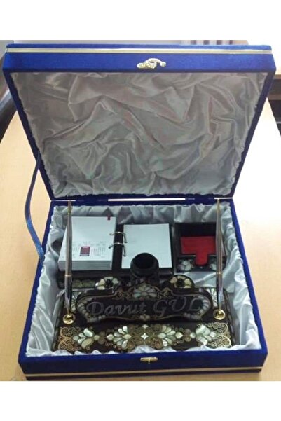 Bozgeyik Sedefcilik Sedef Kakma Isimlik Seti