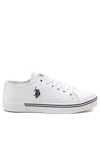 U.S. Polo Assn. Pantofi sport albi pentru femei Penelope Wt 2pr