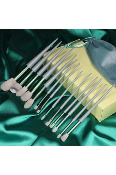 MUJGAN مجموعة فرش فيكس الخاصة المكونة من 13 قطعة باللون الأخضر