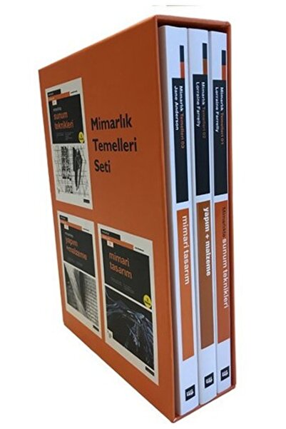 Literatür Yayıncılık Mimarlık Temelleri Seti 3 Kitap Kutulu Jane Anderson  97...