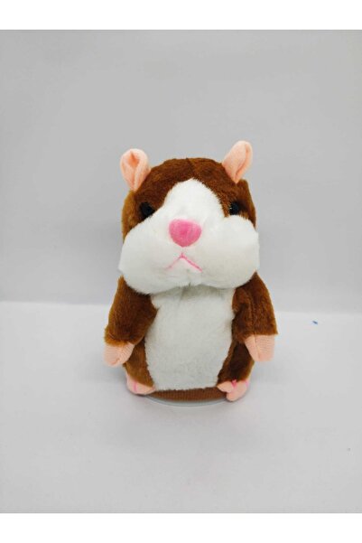 LRS STORE لعبة هدية السنجاب مايك اللطيفة المتحركة التي تكرر الصوت 15 سم