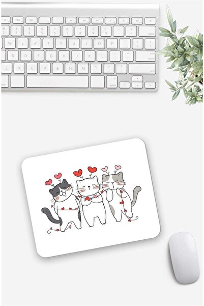 Gizeo Concept Happy Friend Cats Mouse Pad cu model