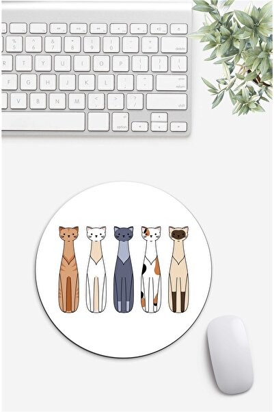 Gizeo Concept Mouse Pad cu model de pisici mixte