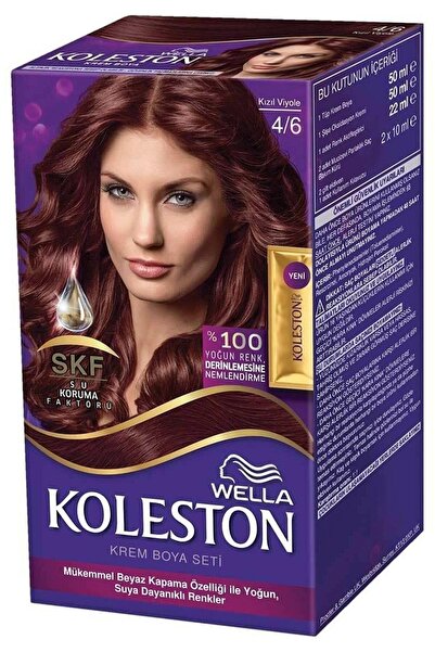 Wella Koleston Süper Saç Boyası Kızıl Viyole 4/6 50 Ml Kategori: Saç Boyası