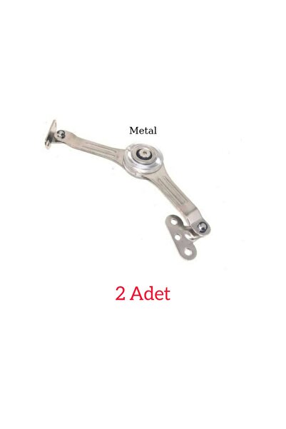 ARON (2 ADET) Mega Lale Metal Kalkar / Düşer Mobilya Mutfak Kapak Makası Kapak Pistonu Metal Amortisör