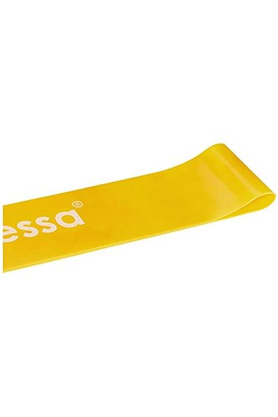 AVESSA Yellow Color Light Resistance Latex Aerobic Band - Lab100