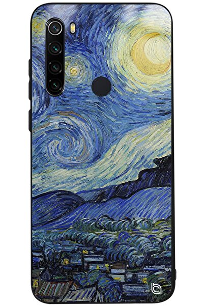 WANNA PROTECT Xiaomi Redmi Note 8 Van Gogh Starry Night Premium Desenli Gloss...