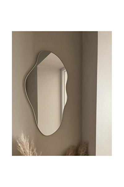 FNC CONCEPT Dekoratif Asimetrik Duvar Aynası 45x85cm