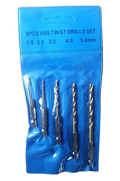 abnturk Şarjlı Matkap Için 5 Adet Başlık