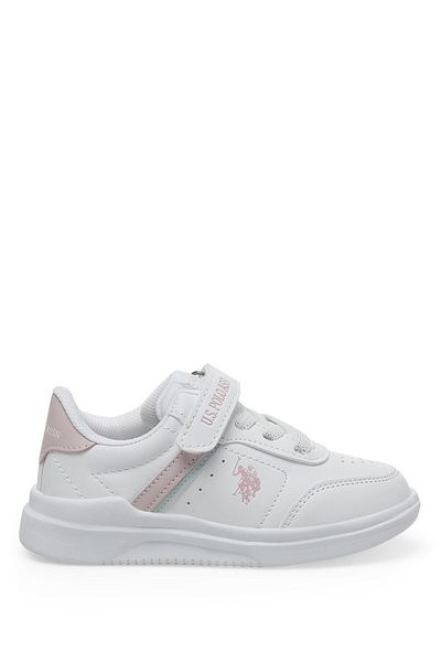 U.S. Polo Assn. Berkeley Jr 2pr White Girl's Sneaker