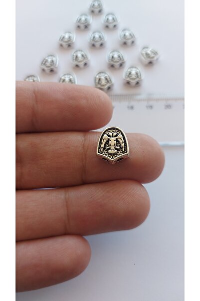 THAD Metal Tesbih Üçgen Kartal 15 Adet