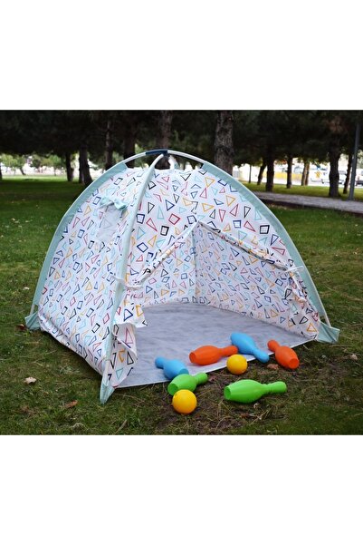 miniks Pamuklu Sağlıklı Çocuk Oyun Çadırı Ve Evi