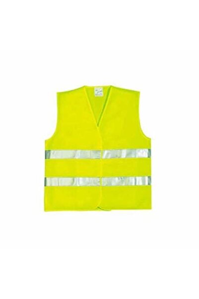 MOTOSVN Motosiklet Bisiklet Fosforlu Yelek Rekleftif Xl Sarı
