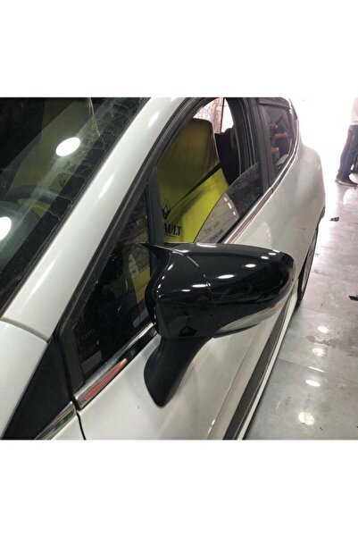 DLİNE Renault Clio 4 2012 Sonrası Uyumlu Renault Clıo 4 Yarasa Ayna Kapağı (2...