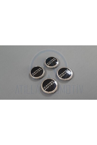 Fabrikasyon Range Rover Velar Çelik Jant Göbeği Set 4 Adet 63 Mm Siyah Uyumlu