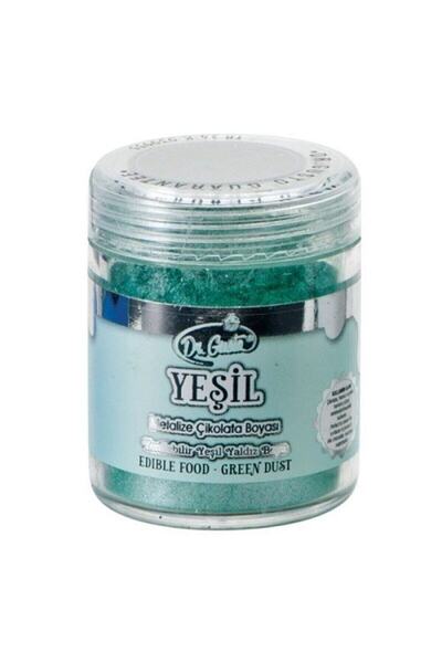 Dr. Gusto Yenilebilir Yeşil Metalik Toz Sim Boya 10 Gr