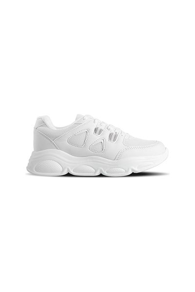 Slazenger Sa22rk047-000 Zerah White Women's Sneaker Shoes