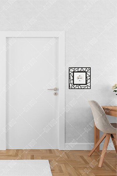 Diji Wood Prizma Dekoratif Tekli Priz Çerçevesi