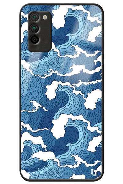 WANNA PROTECT Samsung Galaxy S20 Fe Wave Premium Patterned Glossy Phone Case