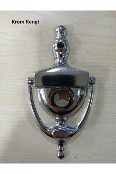 EraycanYapıMarket Kapı Tak Tak Ahşap Ve Çelik Kapı Tokmağı Krom Renkli