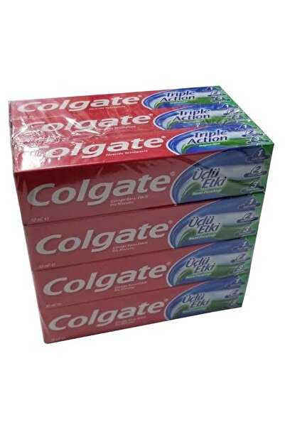 Colgate معجون أسنان ثلاثي التأثير 50 مل 12 قطعة