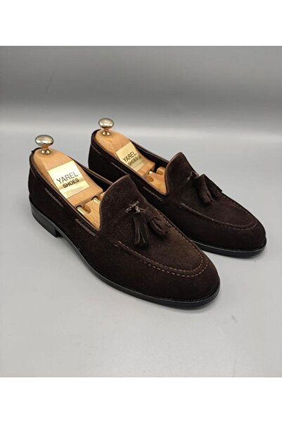 YAREL AYAKKABI Dark Brown Corcik Genuine Leather