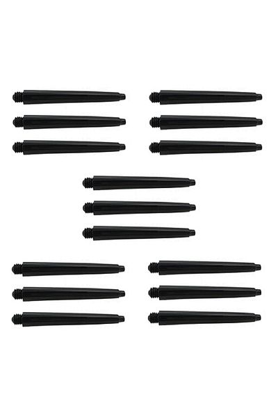 DARTSAN 5 Set (15 PCS) 48mm Nylon Darts Shaft-shaft Black
