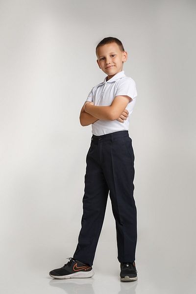 Nacar Waist Elastic Fabric School Trousers