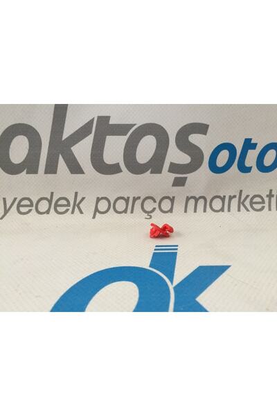 Genel Markalar Kapı Kilit Çubuk Klipsi Kırmızı