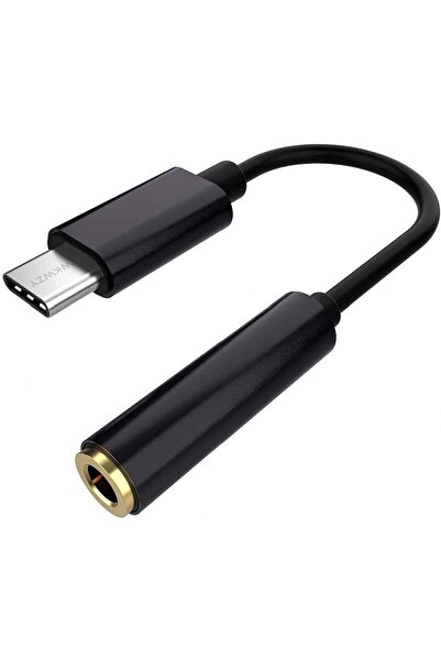 Genel Markalar Type-C to Jack 3.5 mm Kulaklık Dönüştürücü Tüm Type-C Telefonlar ile Uyumlu AUX Kablo Converter