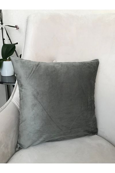 Parla Life Husa De Perna De Catifea Gri 45x45 Cm