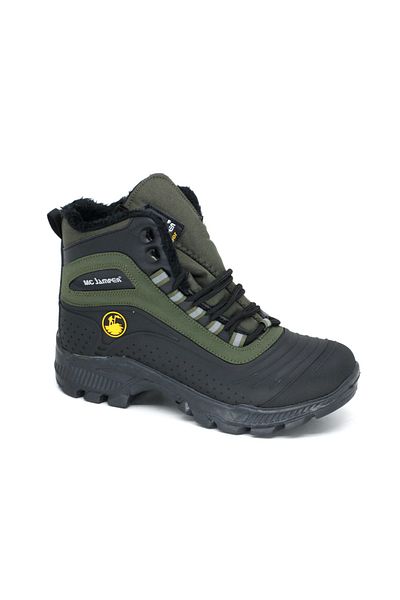 TRENDYSHOES Ανδρικές μπότες Trendyshose 1918 με αντιολισθητική σόλα με γούνα