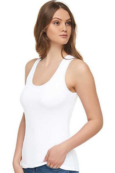 Tutku Elit Γυναικείο εσώρουχο Modal Lycra Sports Wide Strap 2003 - 6 τεμάχια