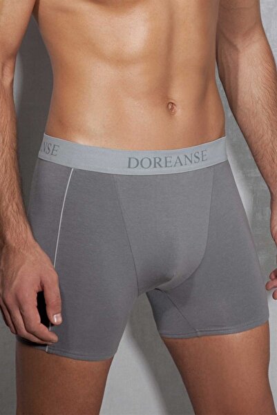 Doreanse Men's Anthracite Modal Oversize Bag Regular Leg Boxer 1780p