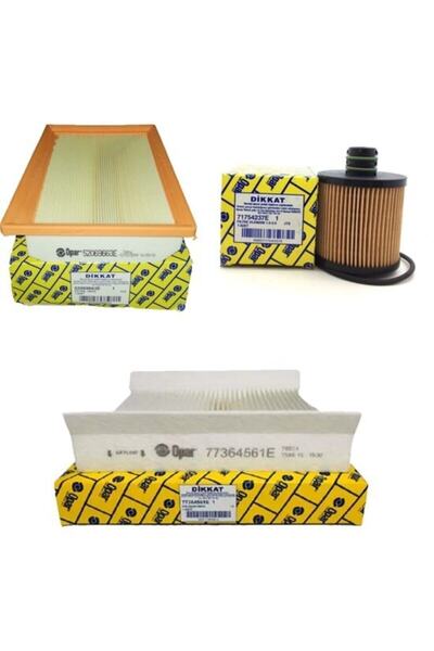 Genel Markalar Fiat Egea 1.6 D Multijet Euro 6 Filtre Bakım Seti 2016-sonrası...