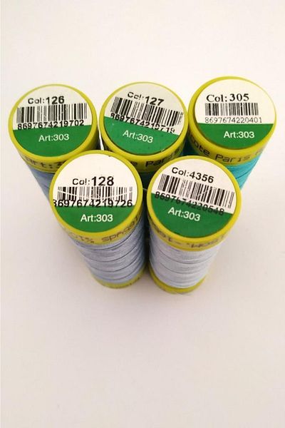 Ören Bayan Koton Sewing Thread 5 Different Colors 5x150 m Set 23