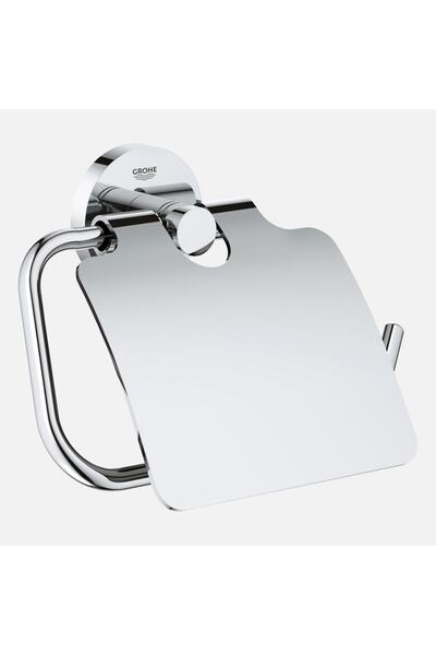 Grohe Essentials Tuvalet Kağıtlığı Kapaklı Krom - 40367001