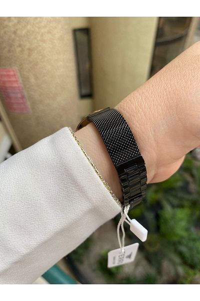 FERRO Black Straw Cord Women's Wristwatch F21155c-r F21155c-r