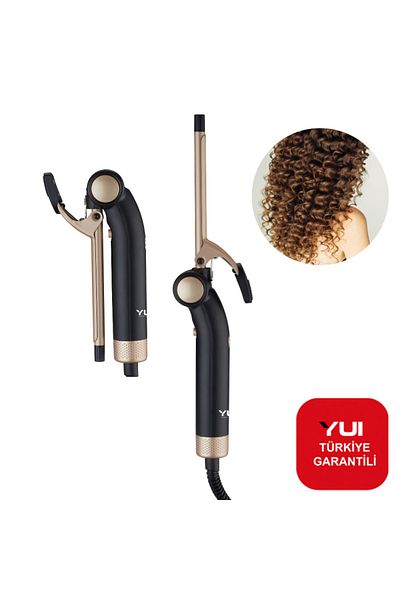 Yui Kb3038 Afro Wave 9 MmFoldable Ceramic Plate Curly Curling Iron