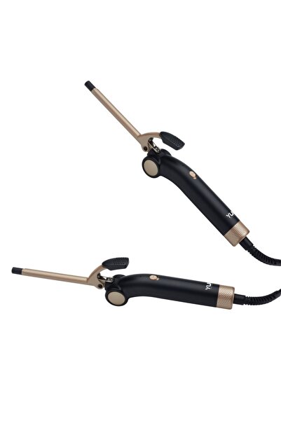 Yui Kb3038 Afro Wave 9 MmFoldable Ceramic Plate Curly Curling Iron