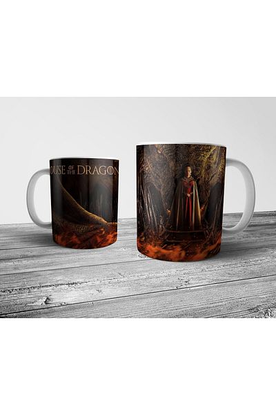 Pixxa House Of The Dragon - Game Of Thrones Mug Cup Model 4